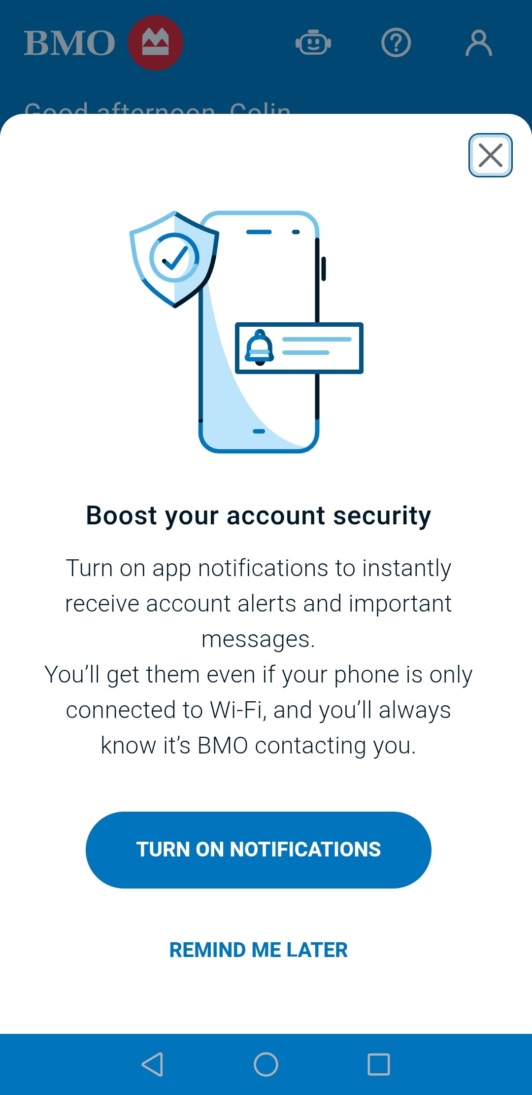 Screenshot_20260122_152056_com.bmo.mobile2 BMO mobile screen